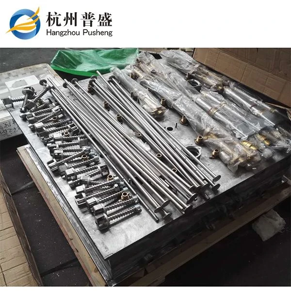 foam mould with feeder and ejectors